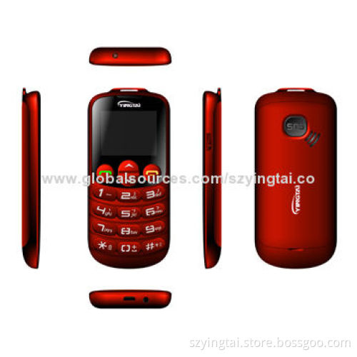 Quad-band SOS Emergency Cellphones with Large Button for Elderly